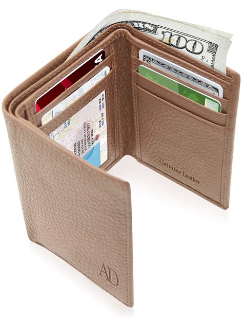 will an rfid id be read through leather|rfid leather wallets for men.